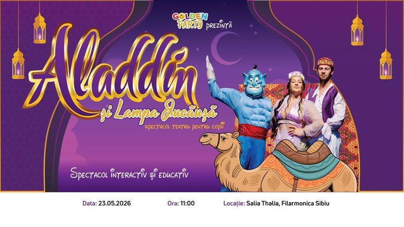 Sibiu: Aladin și lampa jucăușă