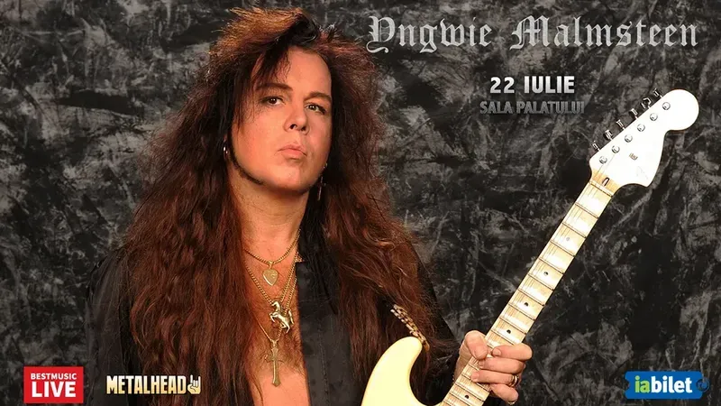 Yngwie Malmsteen la Sala Palatului