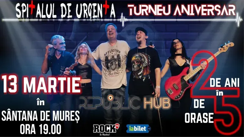 Mures: Concert aniversar 25 de ani - Spitalul de Urgenta