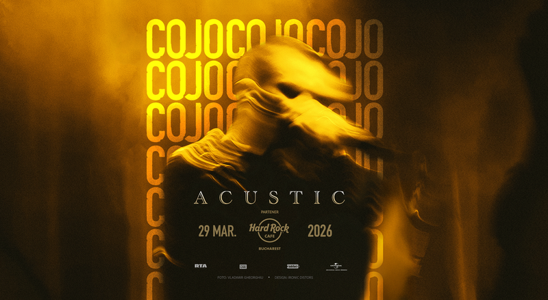 Concert Cojo Acustic la Hard Rock Cafe