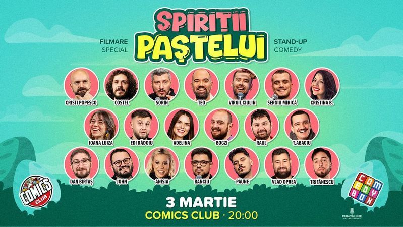 FILMARE - Spiriții Paștelui la ComicsClub!