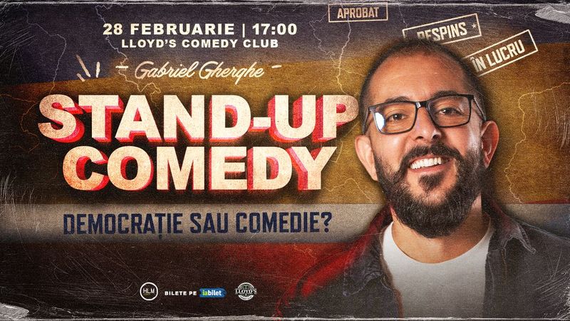Lloyd's: Stand-up Politic cu Gabriel Gherghe