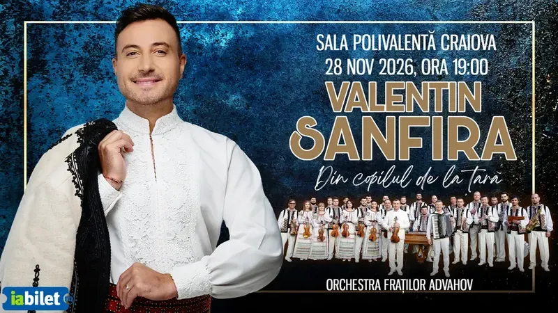 Craiova: Concert Valentin Sanfira