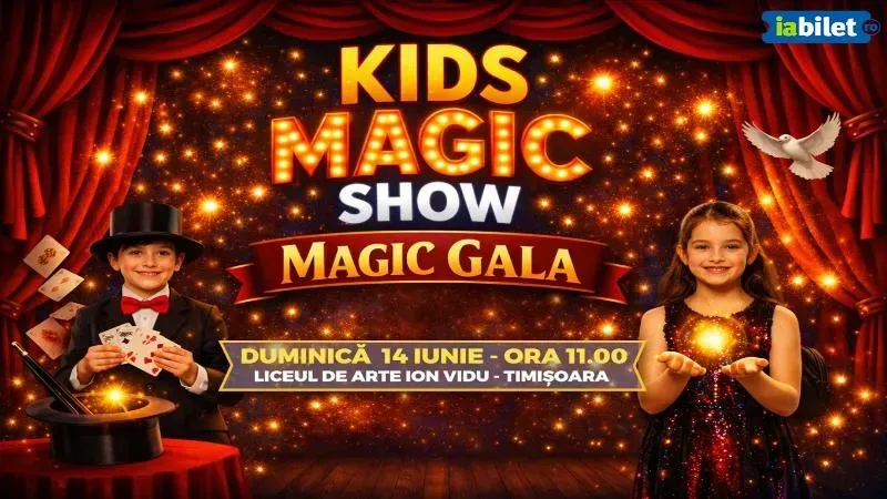 Timisoara: Kids Magic Show – Magic Gala 2026
