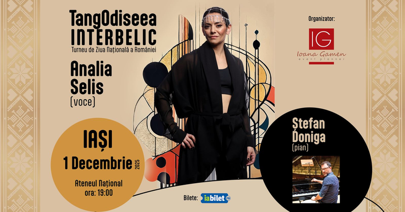 Iasi: TangOdisseea Interbelic – Analia Selis & Ștefan Doniga