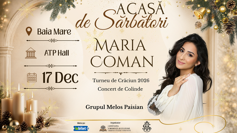 Baia Mare: Maria Coman -  Acasă de Sărbători
