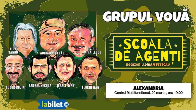 Alexandria: Grupul VOUĂ - Comedie | Școala de Agenți