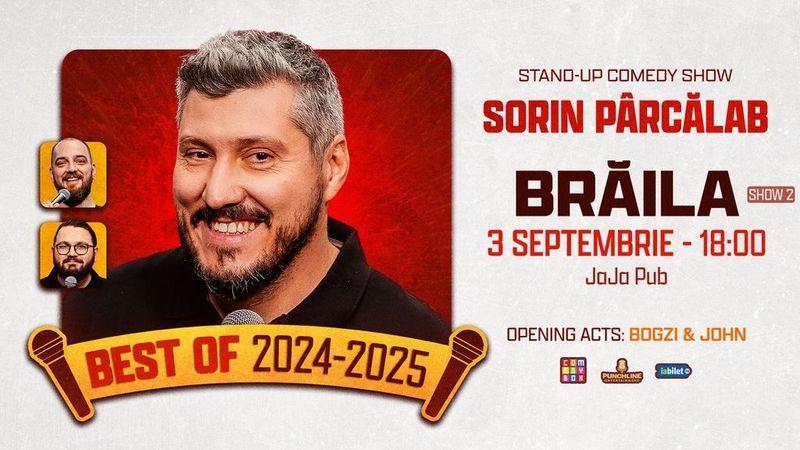 Brăila: Stand-up comedy - Best of Sorin Pârcălab (SHOW 2)
