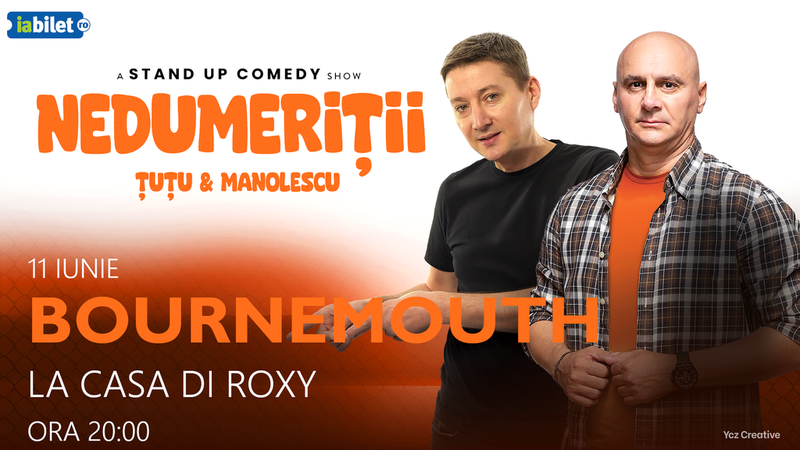 Bournemouth: Stand-up Comedy - Dan Tutu si Cristi Manolescu