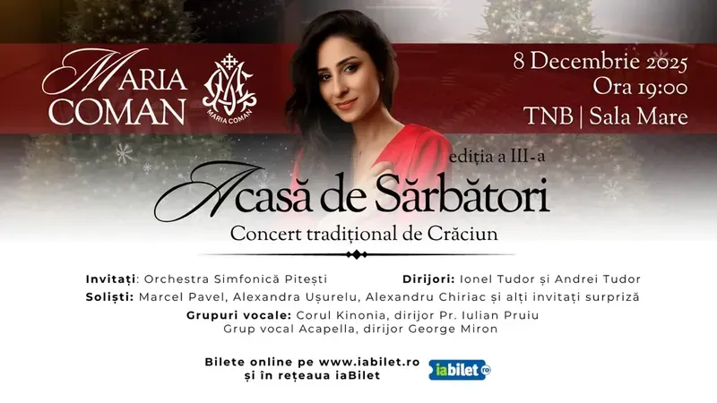Acasă de sărbători cu  Maria Coman | ediția a III-a