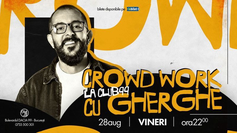 Crowd Work cu Gherghe la Club99 | Stand Up Comedy Show