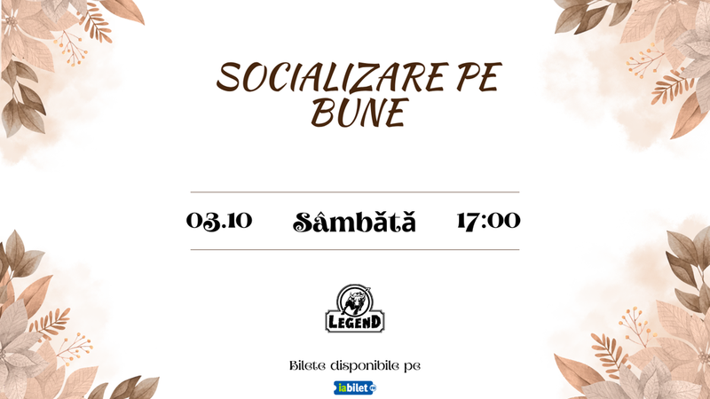 Iași: Socializare pe bune
