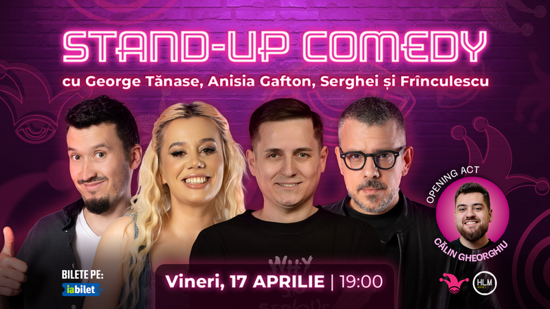 The Fool: Stand-up comedy cu George Tănase, Anisia, Serghei și Frînculescu