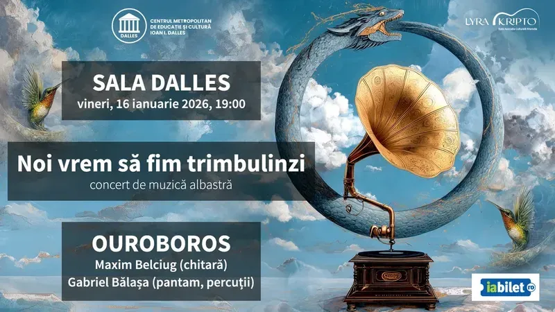 Noi vrem să fim trimbulinzi. Concert Maxim Belciug și Gabriel Bălașa