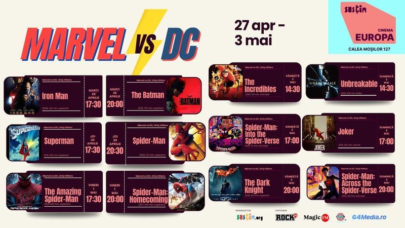 Marvel vs DC, Only Hitters