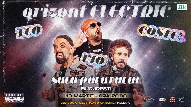 Teo, Vio si Costel @ Sala Palatului -  ORIZONT ELECTRIC