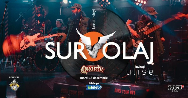 Survolaj - Lansare de Vinil: Străzi Bântuite de Noapte