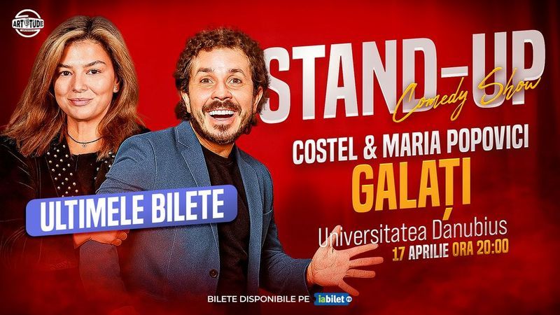 Galati: Costel și Maria Popovici - Stand Up Comedy - SHOW 2