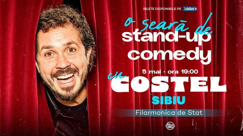 Sibiu: O seara de stand up comedy cu Costel
