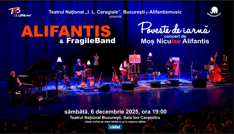 Alifantis & FragileBand – Poveste de iarnă – Un concert de Moș Niculae