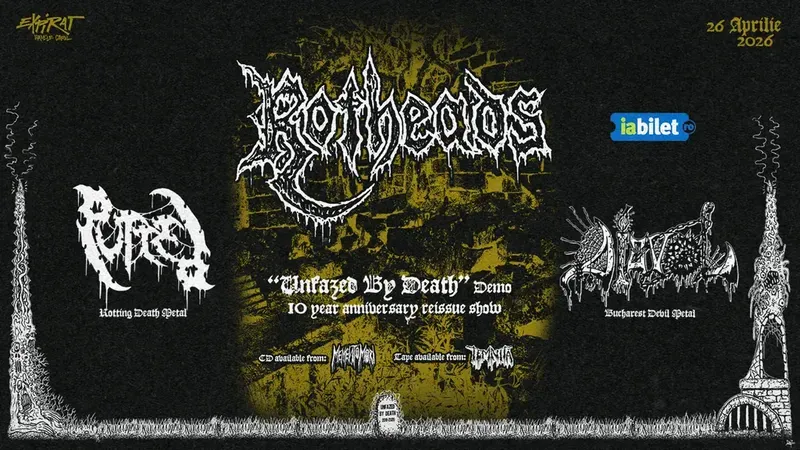 Rotheads • Aniversare 10 ani „Unfazed By Death” Demo • Guests: Putred, Diavol