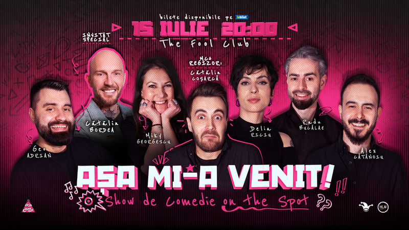 The Fool Terasa: Așa mi-a venit! | Show de comedie on the spot