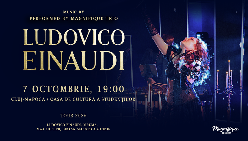 Cluj-Napoca: Magnifique Trio - Ludovico Einaudi