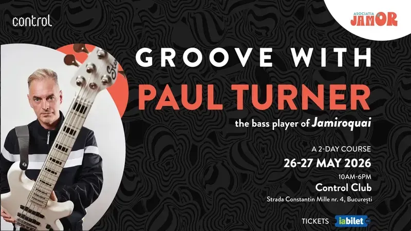 Groove with Paul Turner - the Bass Player of Jamiroquai - a 2 Day Course