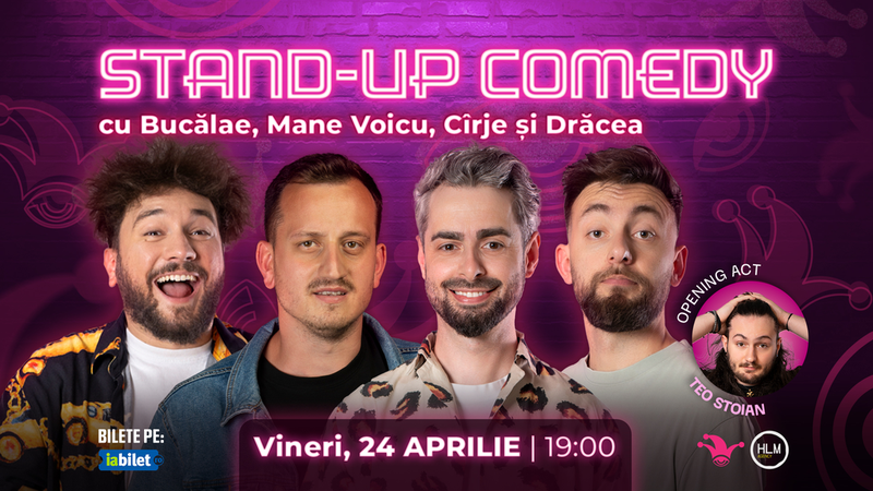 The Fool: Stand-up comedy cu Bucălae, Mane Voicu, Drăcea și Cîrje