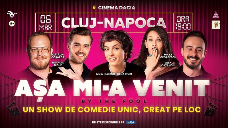 Cluj-Napoca: Așa mi-a venit! | Show de comedie on the spot
