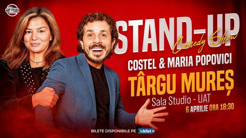 Targu Mures: Costel și Maria Popovici - Stand Up Comedy Show 1