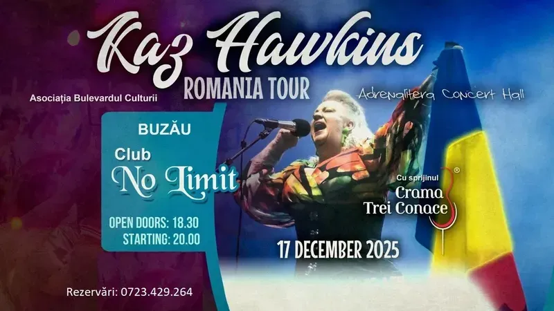 Buzău: Kaz Hawkins - Romania Tour