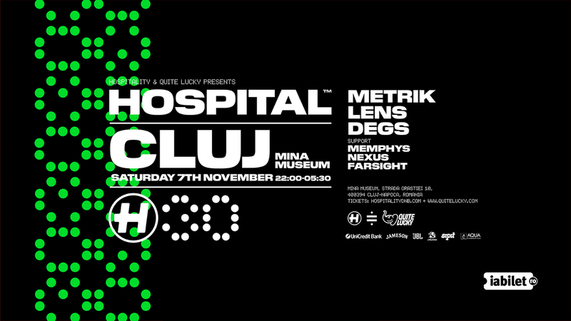 Quite Lucky presents HOSPITAL 30 at Mina Museum, Cluj-Napoca