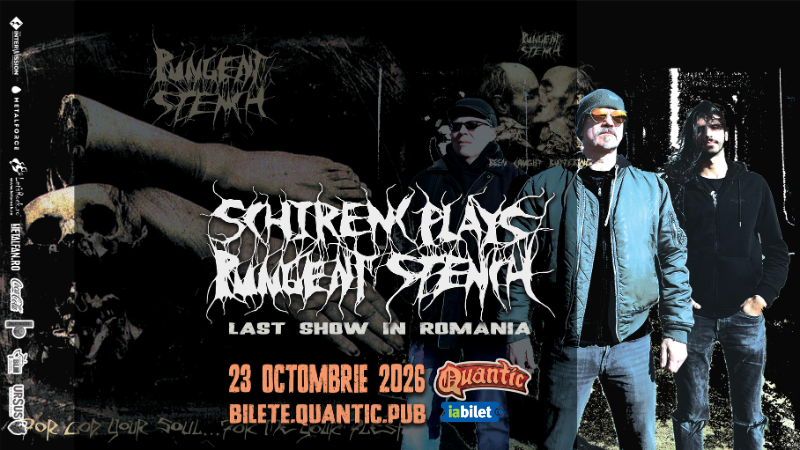 Schirenc Plays Pungent Stench –  Last show in Romania