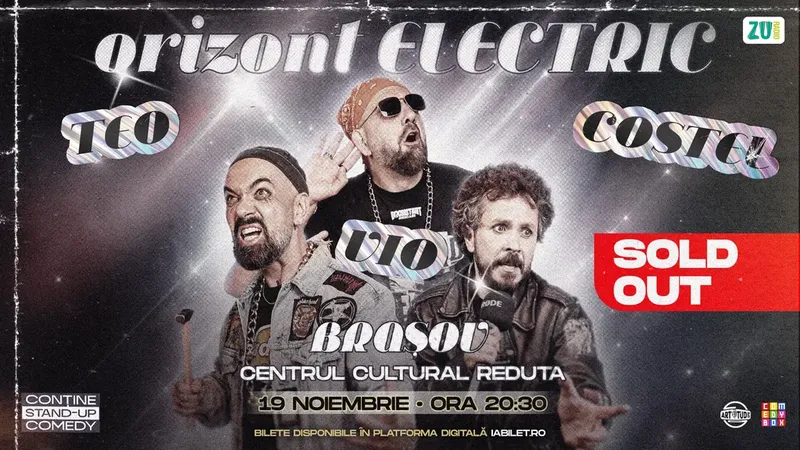 Brașov: Teo, Vio și Costel - Orizont Electric | Stand Up Comedy Show 2