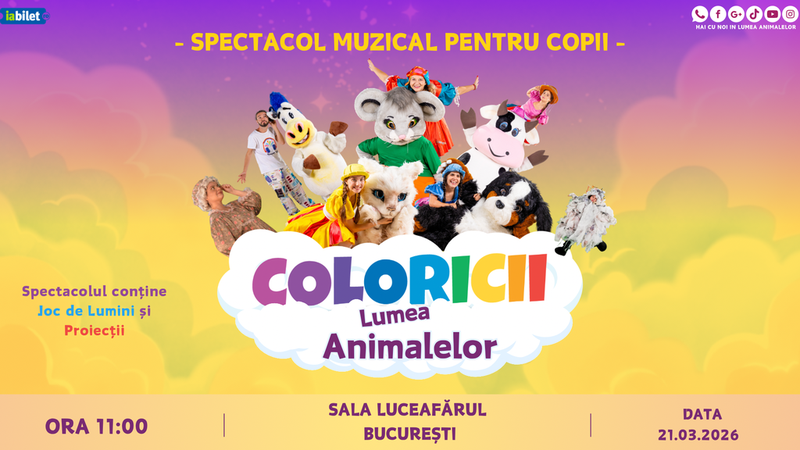 Coloricii și Lumea Animalelor