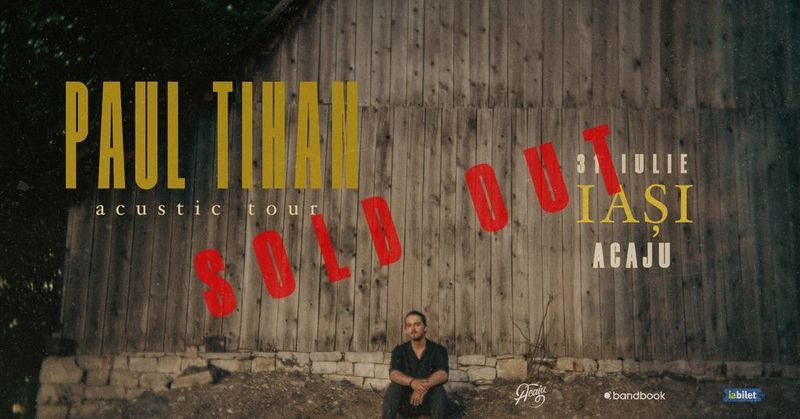 Iasi: Paul Tihan acustic