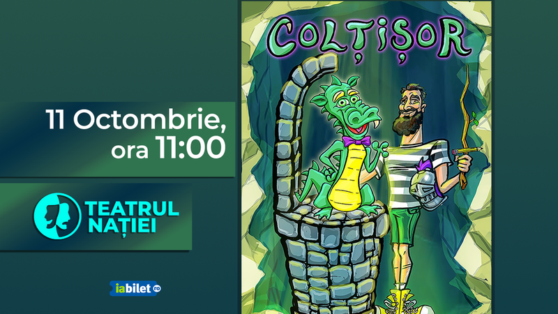 Ploiești: Spectacol pentru copii - Colțișor, dragonul educator