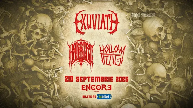 Exuviath, Hakairi, Hollow Flag live in Encore