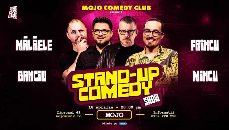 Stand-up Comedy show cu Mincu, Banciu, Frincu si Malaele