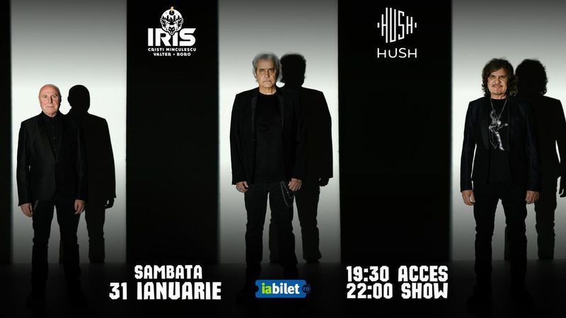 Pitesti: Iris | Cristi Minculescu, Valter & Boro - Live in Concert