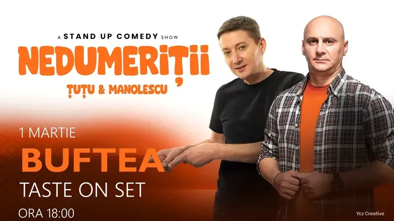Buftea: Stand-up Comedy - Dan Tutu si Cristi Manolescu