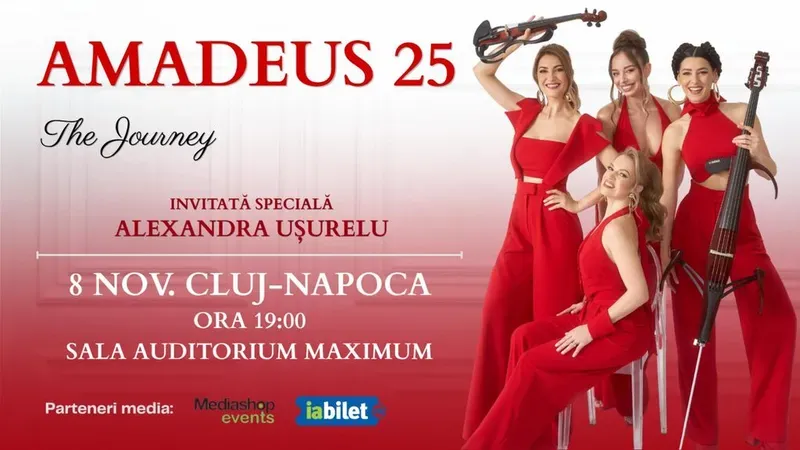 Cluj-Napoca: Turneu Aniversar - 25 de ani de Amadeus