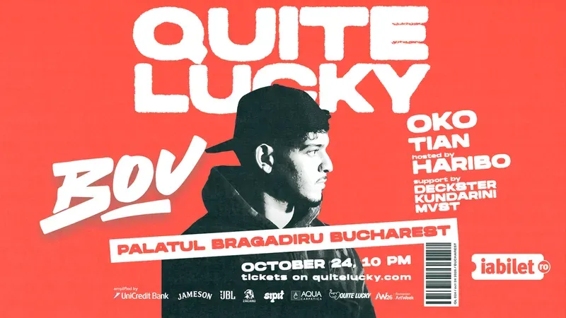 Quite Lucky 024 at Palatul Bragadiru, Bucharest