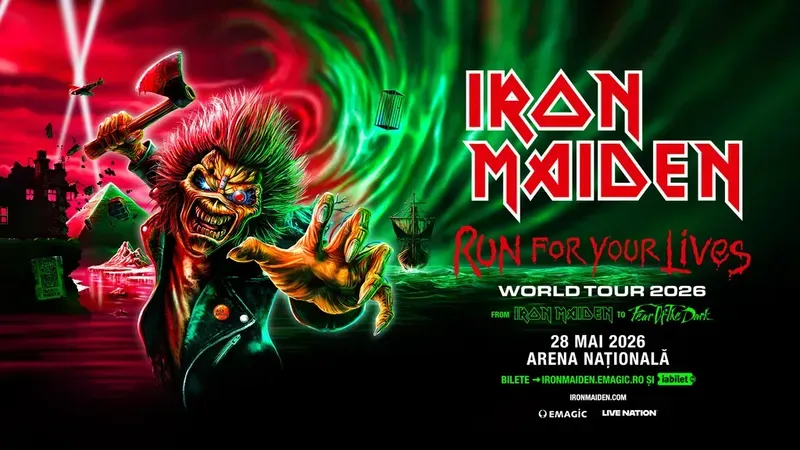 IRON MAIDEN - Run For Your Lives World Tour