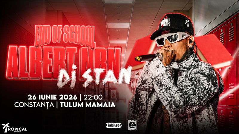 Constanța:  Concert Albert NBN – End of School