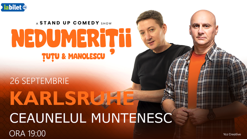 Karlsruhe: Stand-up Comedy - Dan Tutu si Cristi Manolescu
