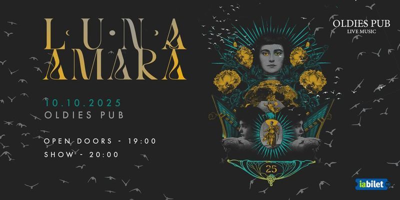 Sibiu: Concert Luna Amara - 25 de ani - concert electric