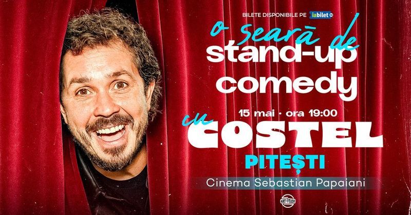 Pitesti: O seara de stand up comedy cu Costel