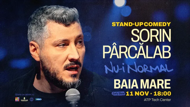 Baia Mare: Stand-up comedy Sorin Pârcălab | Nu-i normal (SHOW 2)